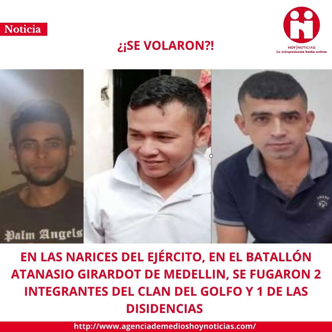 Dos Cabecillas Del Clan Del Golfo Y Uno De Las Disidencias De Las Farc ...